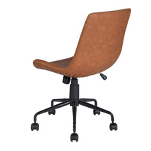 Load image into Gallery viewer, Adjustable Height 360 Degree Swivel Soft Faux Leather For Task Chair - HomyCasa
