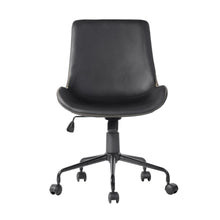Load image into Gallery viewer, Adjustable Height Home Office 360 Degree Swivel Black Soft Faux Leather PU For Office Office Chair Desk Chair
