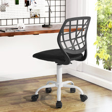 Load image into Gallery viewer, HomyCasa Task Chair Height Adjustable Swivel Small Office Chair - CARNATION
