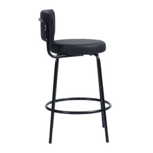 Load image into Gallery viewer, Industrial Faux Leather High/Counter Bar Stool (Set of 2)
