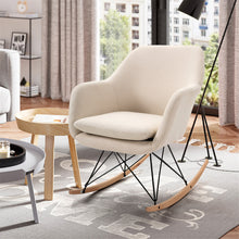 Load image into Gallery viewer, DOTTIE Modern Fabric Rocking Chair  - HomyCasa
