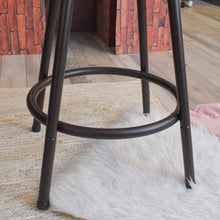 Load image into Gallery viewer, HAILEY 24IN Industrial PU BarstoolS(Set of 2)-HomyCasa
