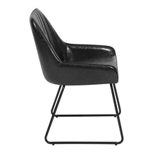 Load image into Gallery viewer, Modern and original dining chair in faux leather - DUKE
