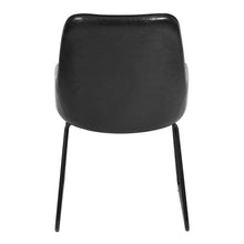 Load image into Gallery viewer, Modern and original dining chair in faux leather - DUKE
