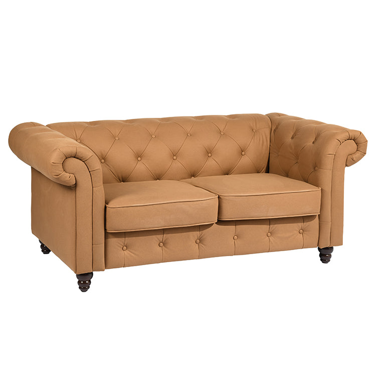 EDWINA Mid-Century Modern Tufted Upholstered Sofa-HomyCasa