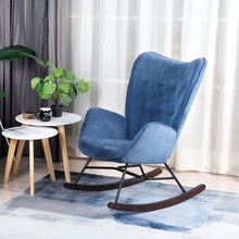 Load image into Gallery viewer, EPPING Modern Rocking Fabric Armchair- HomyCasa
