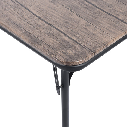 HomyCasa Fern Square 33.7 In Folding Dining Table - HomyCasa