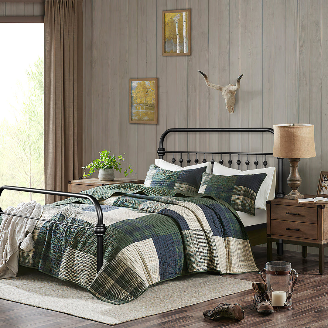 HomyCasa Black/White Modern Metal Bed - 3 Size: Full/Queen/Twin - HomyCasa