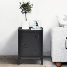 Load image into Gallery viewer, Storage Cabinet Home Living Bedroom Metal Cabinet Night Stand GRAVES SOLO - HomyCasa
