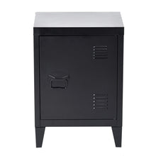 Load image into Gallery viewer, Storage Cabinet Home Living Bedroom Metal Cabinet Night Stand GRAVES SOLO - HomyCasa
