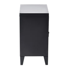 Load image into Gallery viewer, Storage Cabinet Home Living Bedroom Metal Cabinet Night Stand GRAVES SOLO - HomyCasa
