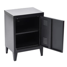 Load image into Gallery viewer, Storage Cabinet Home Living Bedroom Metal Cabinet Night Stand GRAVES SOLO - HomyCasa
