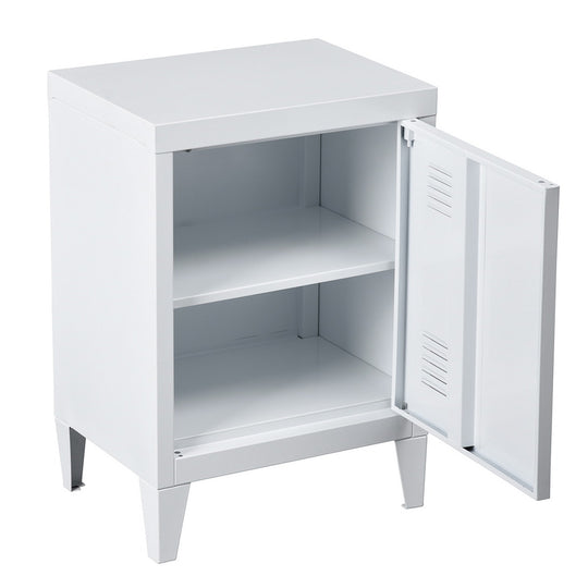 Graves Metal Storage Cabinet forLiving and Bedroom - HOMY CASA