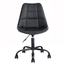Load image into Gallery viewer, HomyCasa Home Office Chair Task Chair Height Adjustable Swivel Faux Leather Seat
