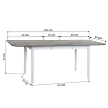 Load image into Gallery viewer, 4-6 Extendable Dining Table
