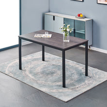 Load image into Gallery viewer, 55&#39;&#39;/59&#39;&#39; Dining Table with Metal Legs - Homy Casa
