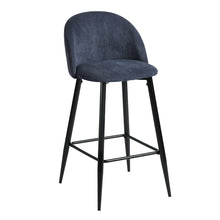 Load image into Gallery viewer, 26&quot; Upholstered Counter Height Bar Stool Bar Chairs Set of 2
