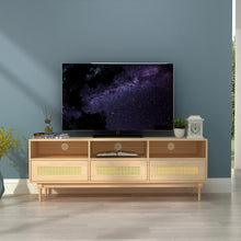 Load image into Gallery viewer, Solid Wood TV Stand for TVs up to 65&#39;
