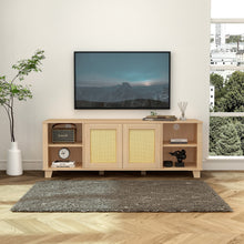 Load image into Gallery viewer, Solid Wood TV Stand for TVs up to 75&#39;
