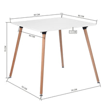 Load image into Gallery viewer, 43.3” Wooden Dining Table
