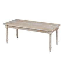 Load image into Gallery viewer, Country Style 18.3&#39; Tall Solid Wood Coffee Table
