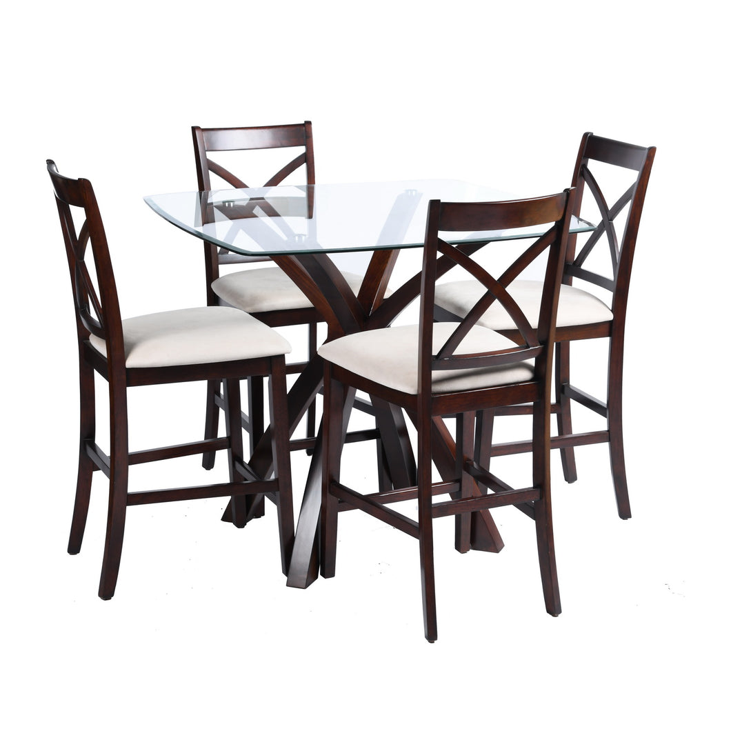 4 - Person Counter Height Dining Set
