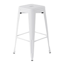 Load image into Gallery viewer, HomyCasa Industrial 29 Inch Metal Bar Stools Wholesale Pallet package, Tolix Style Backless Stackable Stools for Kitchen, Bistro, Pub
