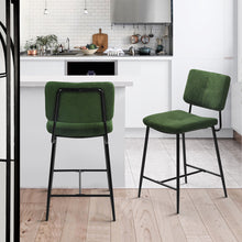 Load image into Gallery viewer, HomyCasa Set of 2 Counter Bar Stools Kitchen Dining Room Furniture INDEPENDENCE
