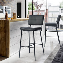 Load image into Gallery viewer, HomyCasa Set of 2 High Bar Stools Kitchen Dining Room Furniture INDEPENENCE
