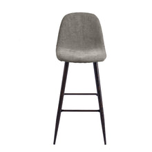 Load image into Gallery viewer, 30&quot; Upholstered Bar Stools with Back Bar Chair Set of 2
