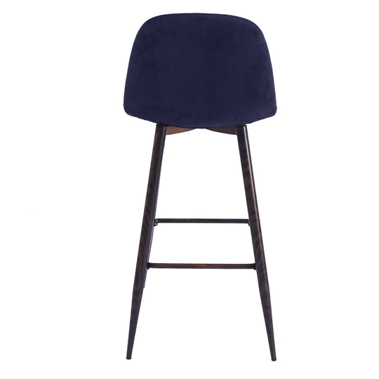 Charlton 30" Upholstered Bar Stools with Back Bar Chair Set of 2-HOMY CASA