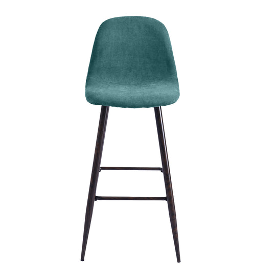 Charlton 30" Upholstered Bar Stools with Back Bar Chair Set of 2-HOMY CASA