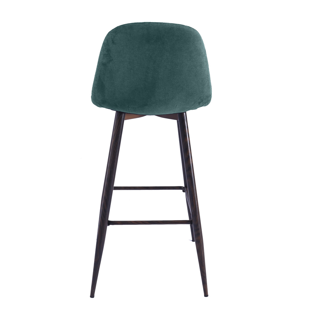 Charlton 30" Upholstered Bar Stools with Back Bar Chair Set of 2-HOMY CASA