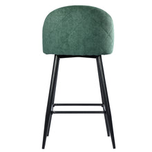 Load image into Gallery viewer, 26&quot; Upholstered Counter Height Bar Stool Bar Chairs Set of 2
