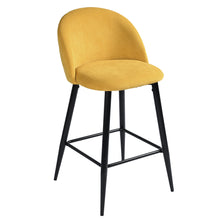 Load image into Gallery viewer, 26&quot; Upholstered Counter Height Bar Stool Bar Chairs Set of 2
