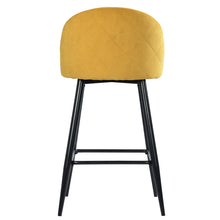 Load image into Gallery viewer, 26&quot; Upholstered Counter Height Bar Stool Bar Chairs Set of 2

