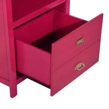 Load image into Gallery viewer, Modern Bedroom Nightstand Solid Wood Organizer Side End Table with 1-Drawer Storage Cabinet LORALIE

