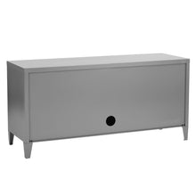 Load image into Gallery viewer, Single Door Metal Storage Cabinet, Locker Metal Multifuction 2-Tier Home Kitchen Office Storage Sideboard Cupboard Console MATAPOURI

