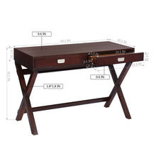 Load image into Gallery viewer, MAVIS Traditional Solid Wood Desk - HomyCasa
