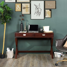 Load image into Gallery viewer, MAVIS Traditional Solid Wood Desk - HomyCasa
