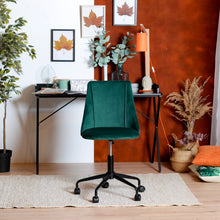 Load image into Gallery viewer, CIAN Modern Velvet Swivel Office Chair- HomyCasa
