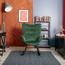 Load image into Gallery viewer, EPPING Modern Rocking Fabric Armchair- HomyCasa
