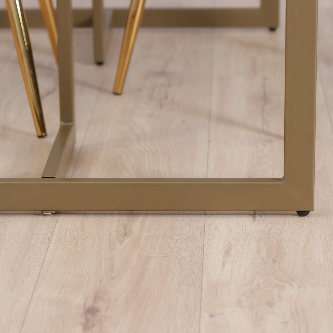 47.2 in. Dining Table for Kitchen Dining Room Furniture - HomyCasa