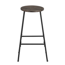 Load image into Gallery viewer, Industrial style bar stools with original frame and footrest - MORAG

