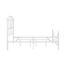 Load image into Gallery viewer, HomyCasa Modern White Metal Bed - 2 Size: FULL/TWIN
