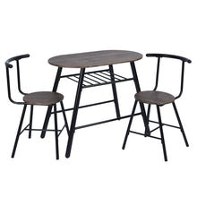 Load image into Gallery viewer, 3-piece Dining Set Table and Chairs
