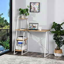 Load image into Gallery viewer, POUCHU Modern Storage Wooden Desk - HomyCasa

