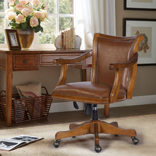 Load image into Gallery viewer, RENEE Traditional Solid Rubber Wood Task Chair - HomyCasa
