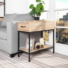 Load image into Gallery viewer, 24.2&#39; Tall End Table with Storage
