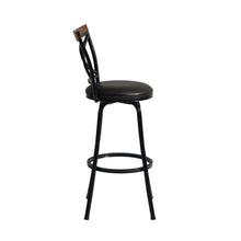 Load image into Gallery viewer, Height Adjustable Swivel Counter or Bar Stool (Set of 2)
